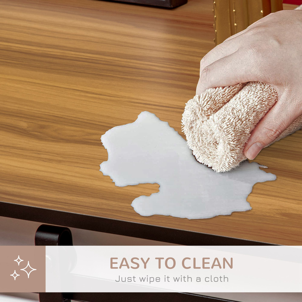 Dog Crate Furniture for Large Dogs, Double Dog Cage for Small Dogs, White