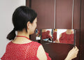3-Way Door Mirror: See Your Look from Every Angle