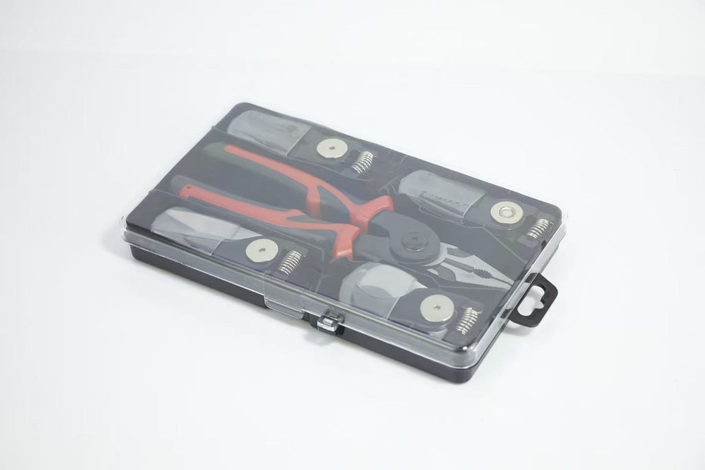 5-Head 5-in-1 Pliers: Interchangeable Heads for Wire & Metalwork