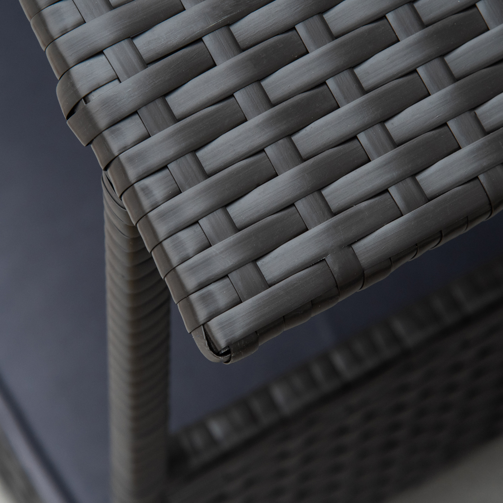 PawHut Wicker Dog House, Rattan Pet Bed with Soft Cushion, Cat Basket - Grey