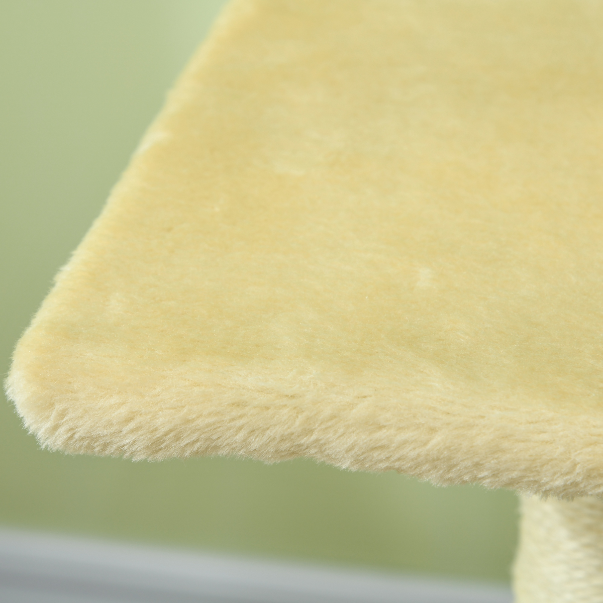 PawHut 72cm Cat Tree Climbing Tower with Sisal Scratching Post - Cream White