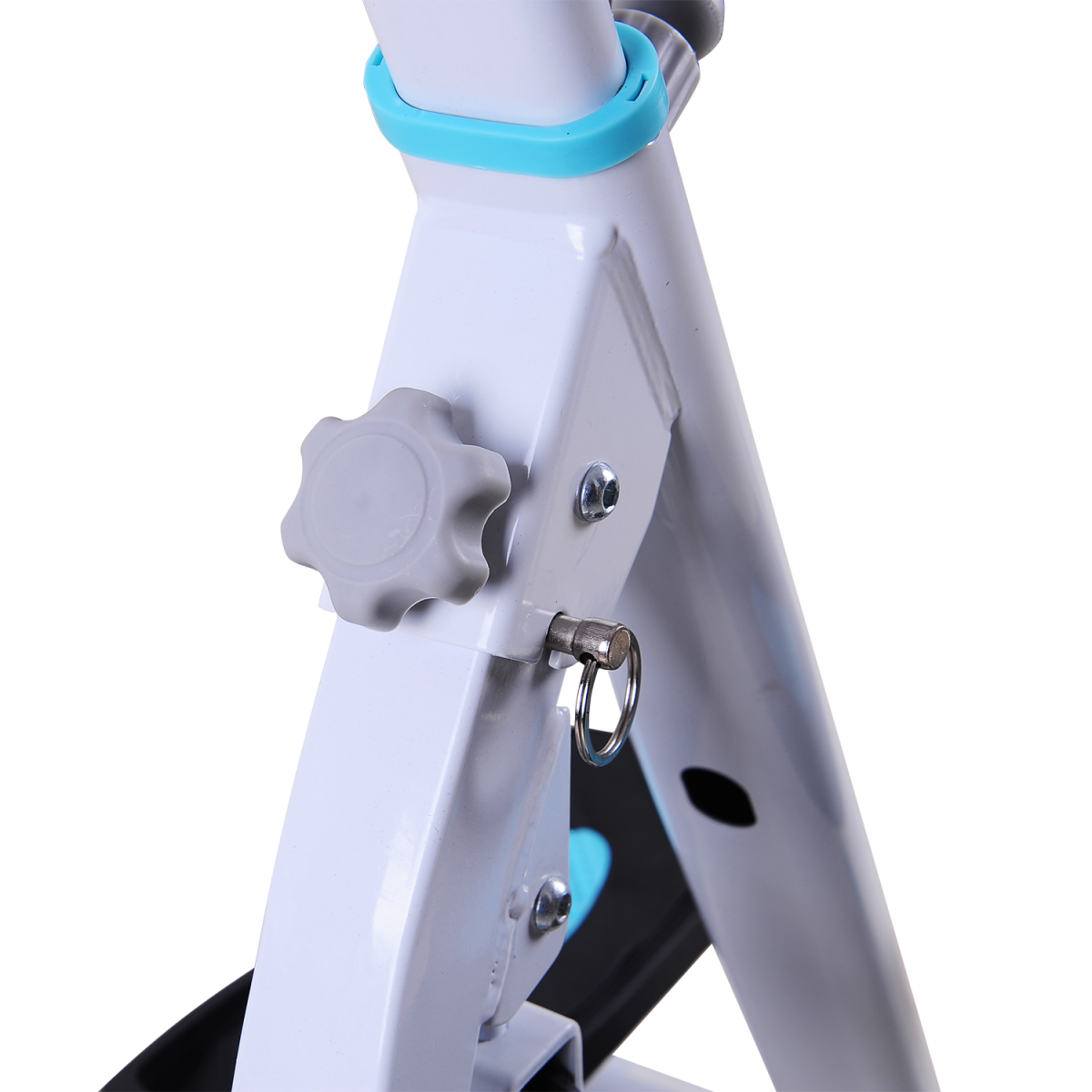 Foldable Stepper Fitness Machine by ActiveGear featuring a sturdy handlebar for effective cardio workouts.