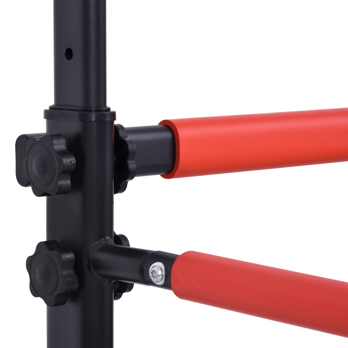 Steel Multi-Use Exercise Power Tower by ActiveGear, featuring adjustable height and grips for versatile workouts.