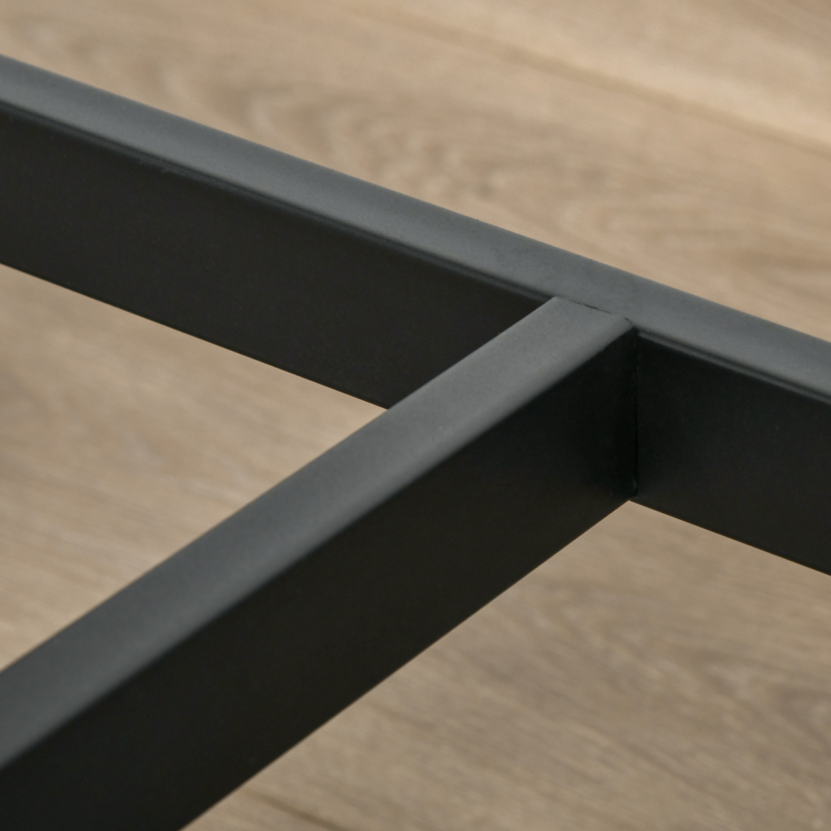 HOMCOM industrial bar table set with rustic brown finish and two stools at counter height, perfect for dining or gatherings.