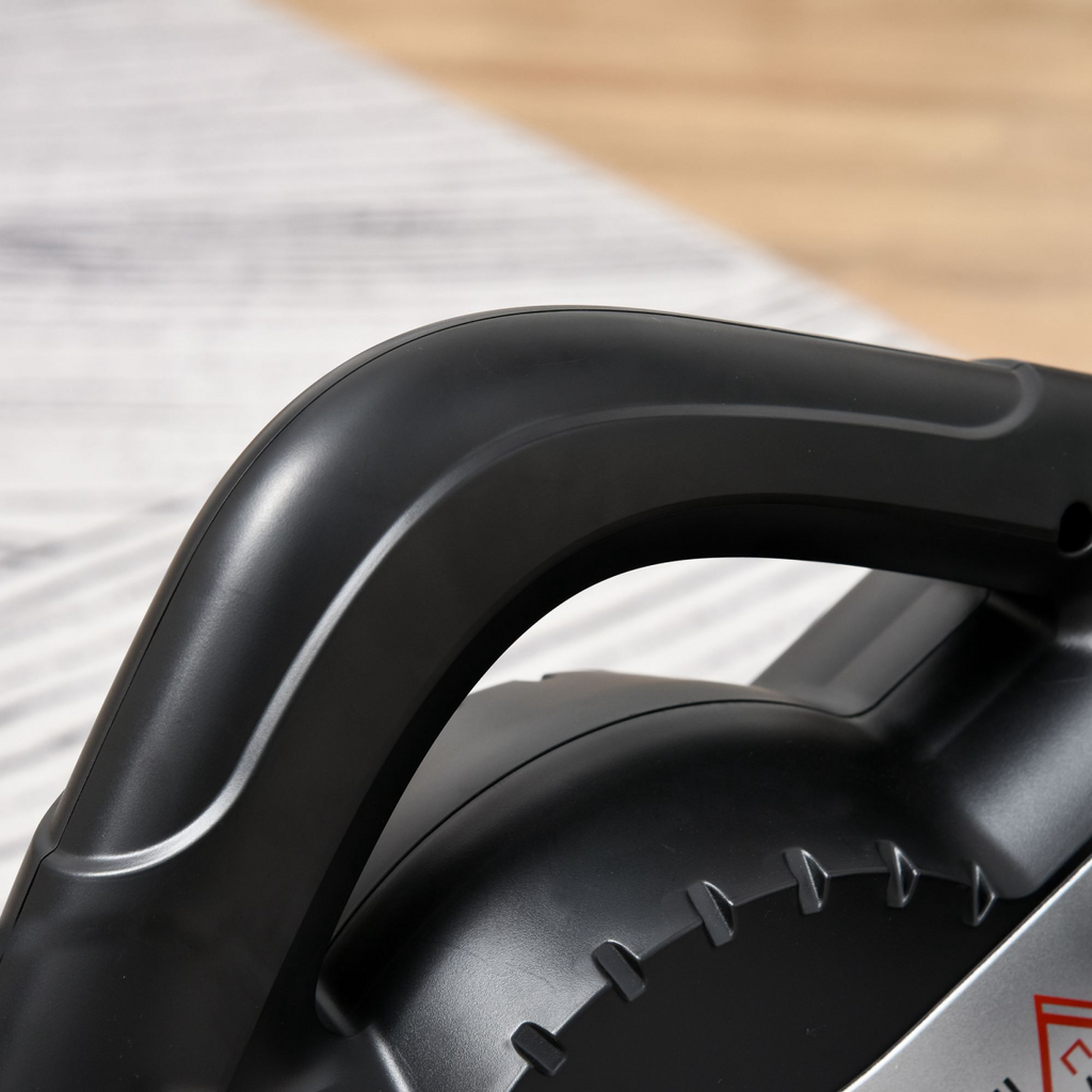 Mini exercise bike with 8 levels of magnetic resistance and LCD display, designed for home workouts by ActiveGear.