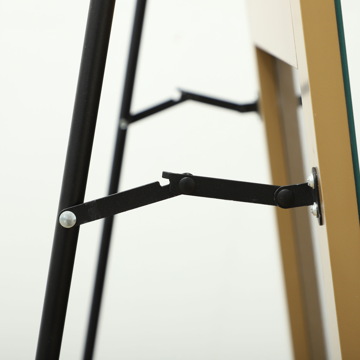 Full Length Floor Mirror Gold Frame - 50x150cm - Wall Mount or Freestanding