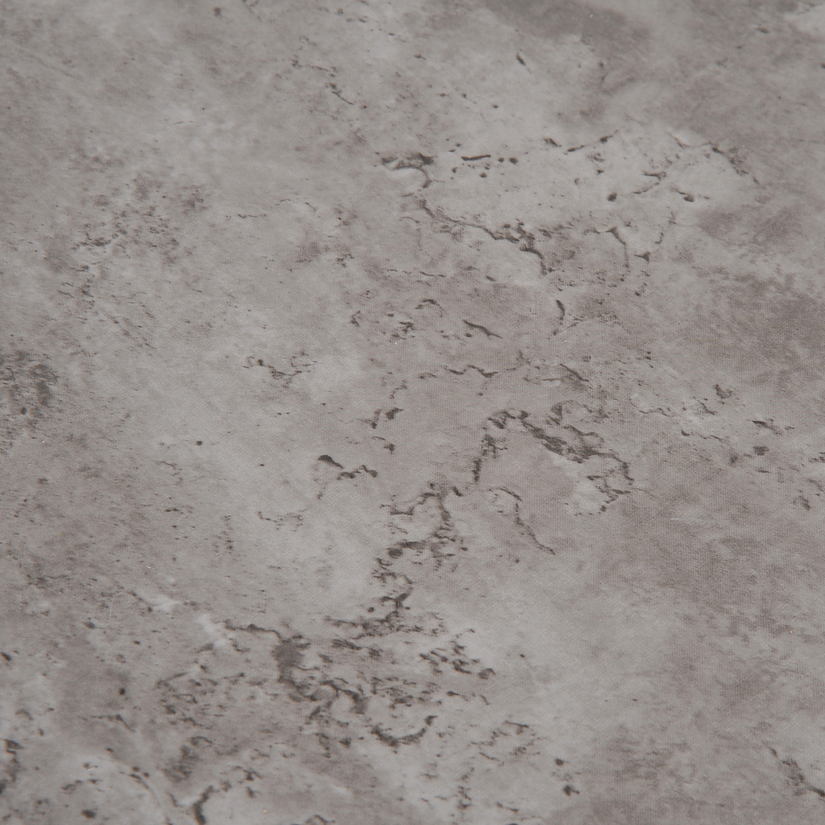 HOMCOM cement-colored coffee table with two tiers, measuring 60x39.5 cm, showcasing a modern design and sturdy structure.