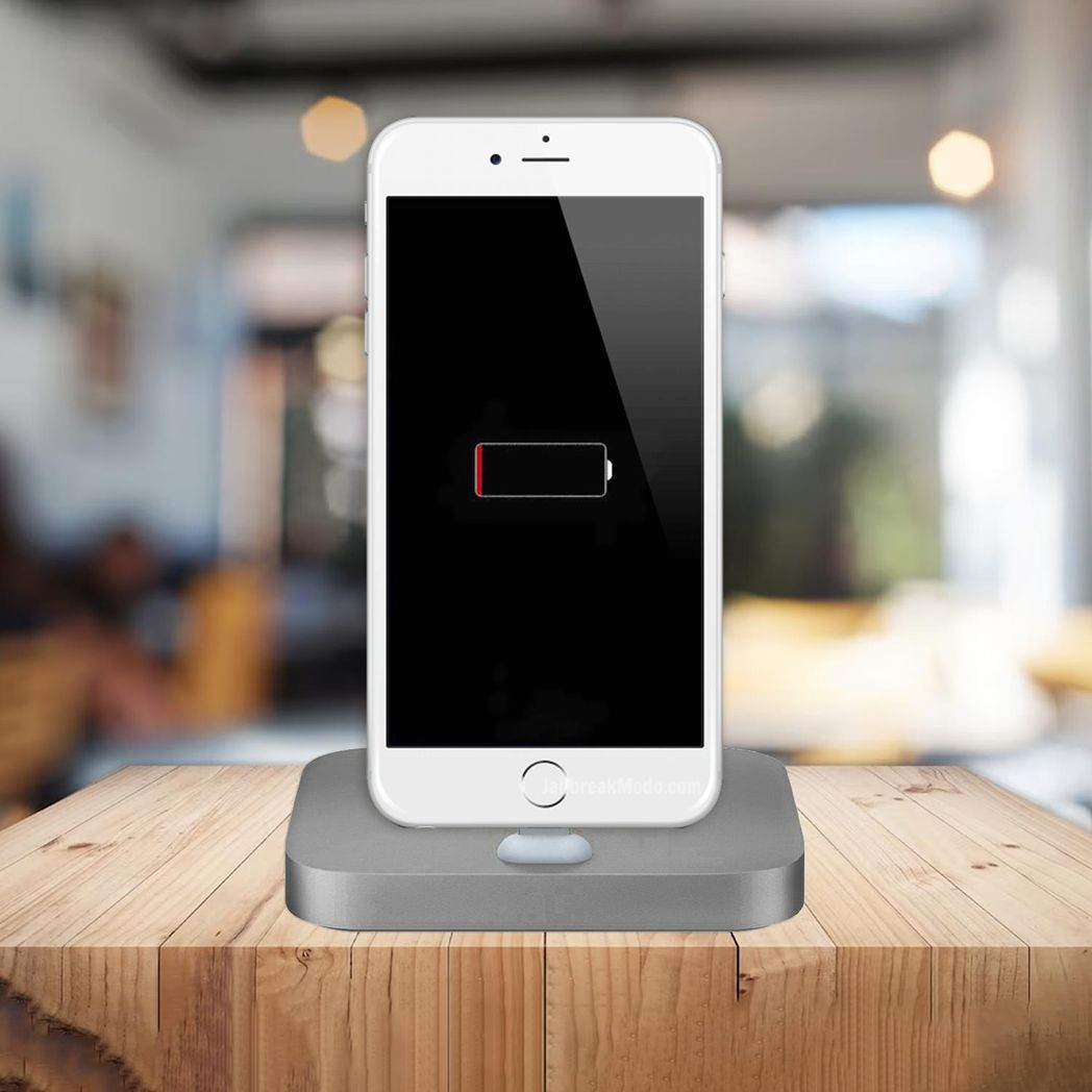 Aquarius Aluminium Phone Dock Compatible with Eight-Pin Devices, Space Grey