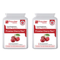 Cherry Max+ 2100mg by Prowise Healthcare, pack of 2, featuring 90 vegan capsules with high strength formula.
