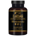 Optisorb Liquid Curcumin with Vitamin D in 60 liquid capsules by Prowise Healthcare on a white background.