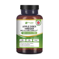 Apple Cider Vinegar capsules with Bio Cultures Complex, vegan 1300mg, 180 count, by Prowise Healthcare, UK made.