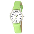Ravel Women's Classic Lime Green Leather Strap Watch R0105.13.11LA
