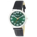 Unisex Classic Watch - Green Dial with Black Strap
