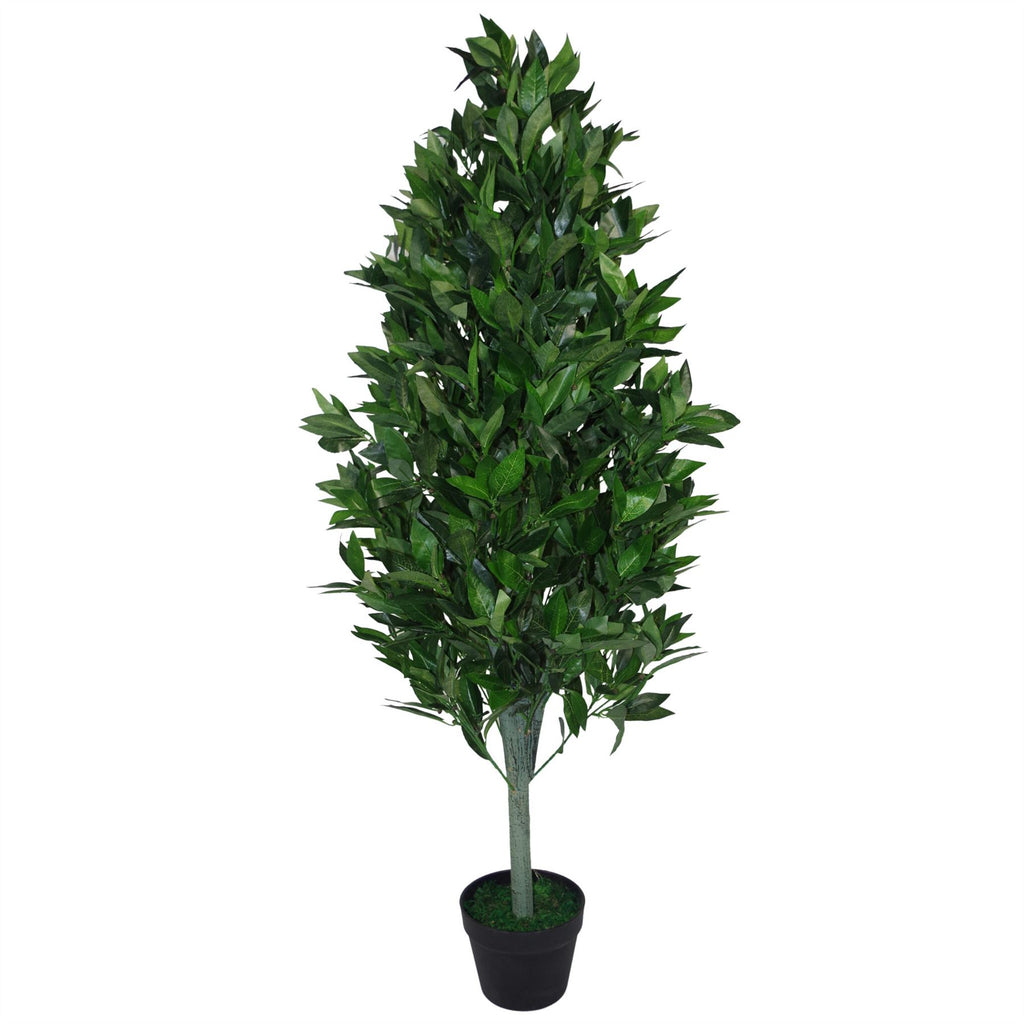 120cm (4ft) Artificial Topiary Bay Tree Pyramid Cone - Extra Large