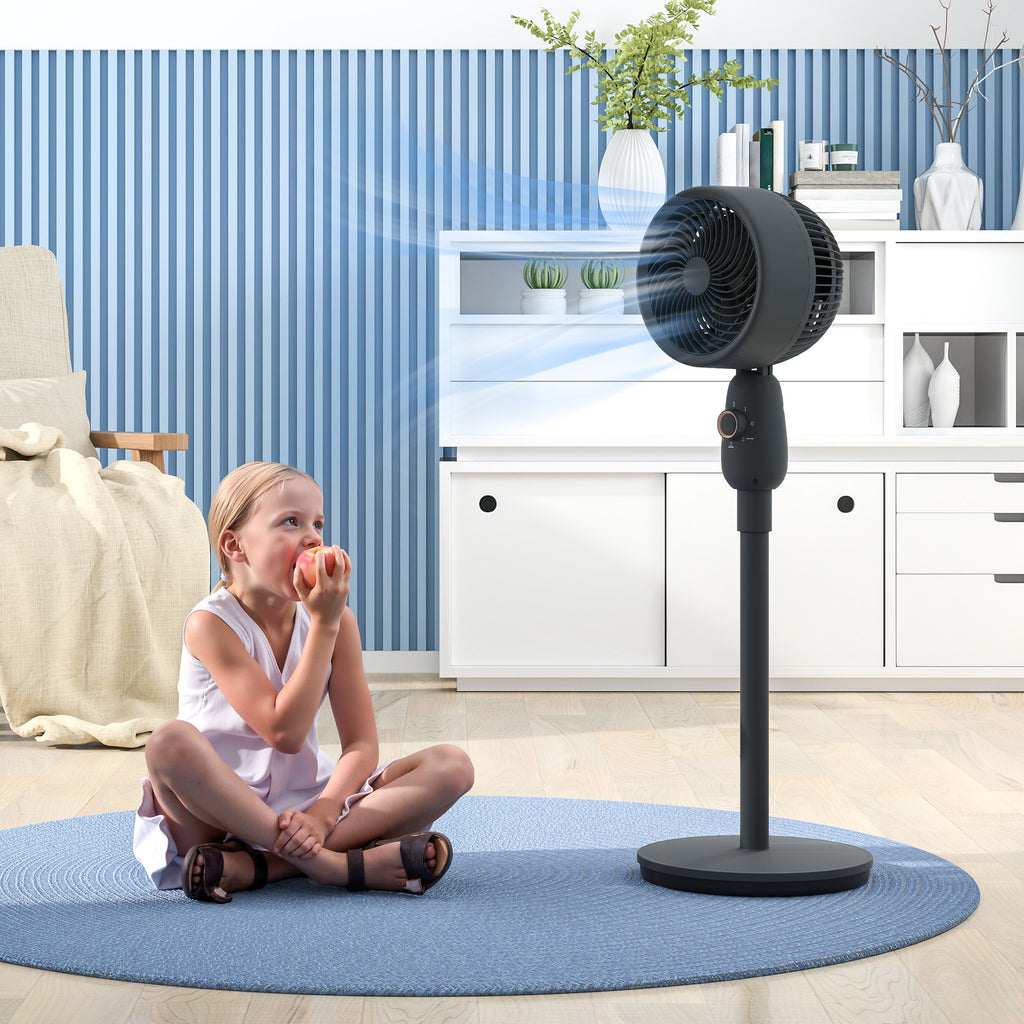 Air Circulator Fan - Three-Speed Cooling & Oscillation for Comfortable Airflow