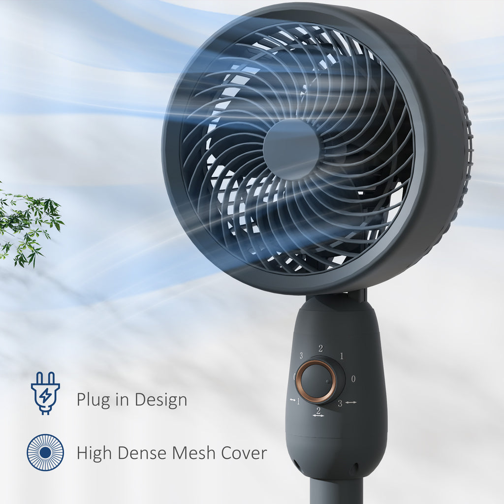 Air Circulator Fan - Three-Speed Cooling & Oscillation for Comfortable Airflow