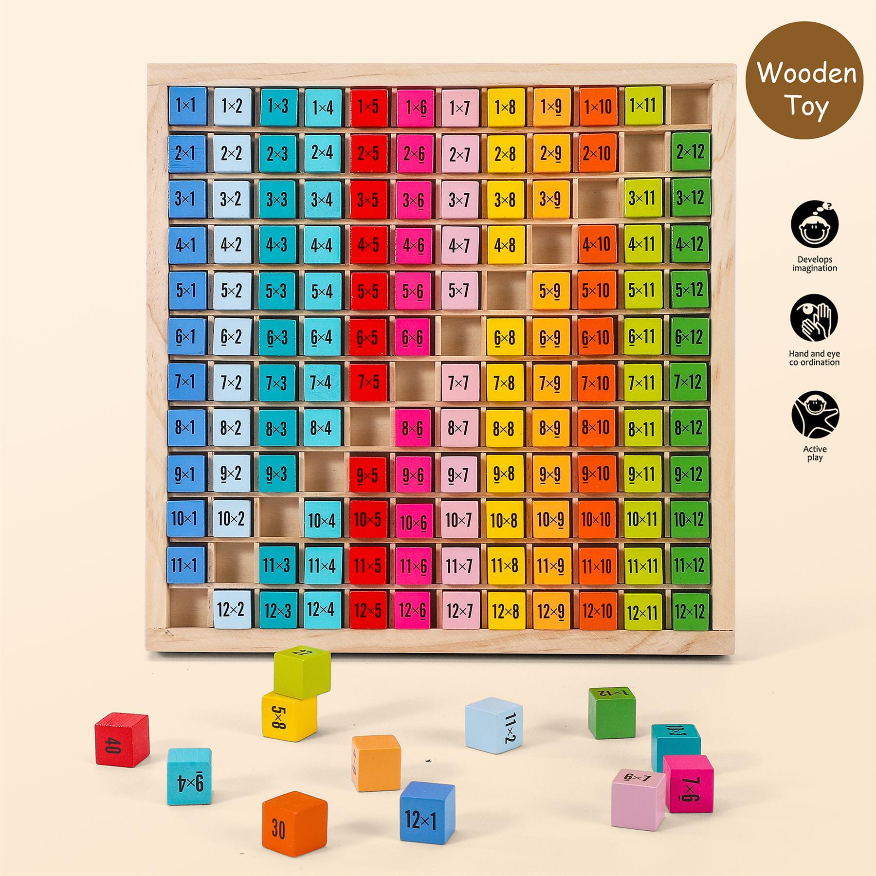 SOKA FunZone Twelve Times Table educational game featuring colorful graphics and engaging design for learning.