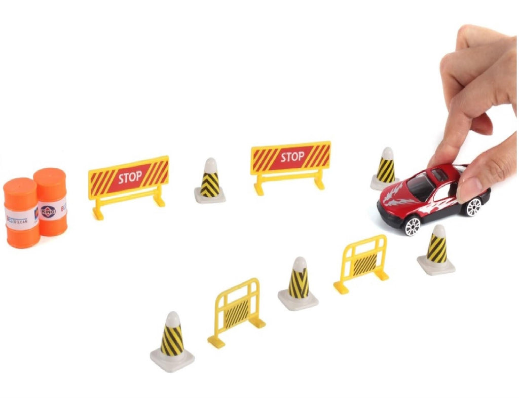 SOKA Transporter Truck 0009523 from FunZone, featuring colorful design and multiple vehicle compartments for imaginative play.