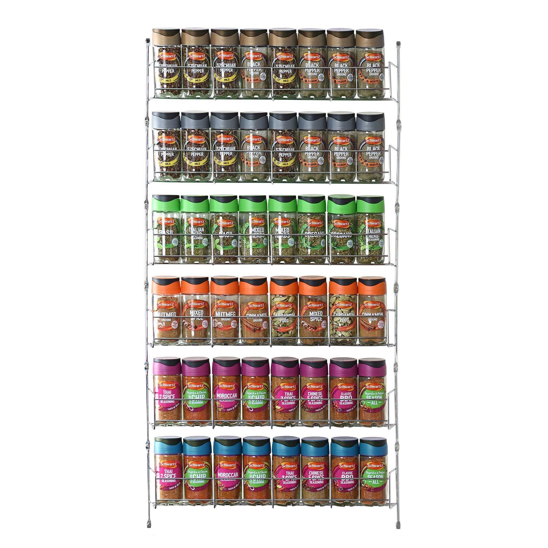 VINSANI 6 TIER HERB AND SPICE RACK 0008765