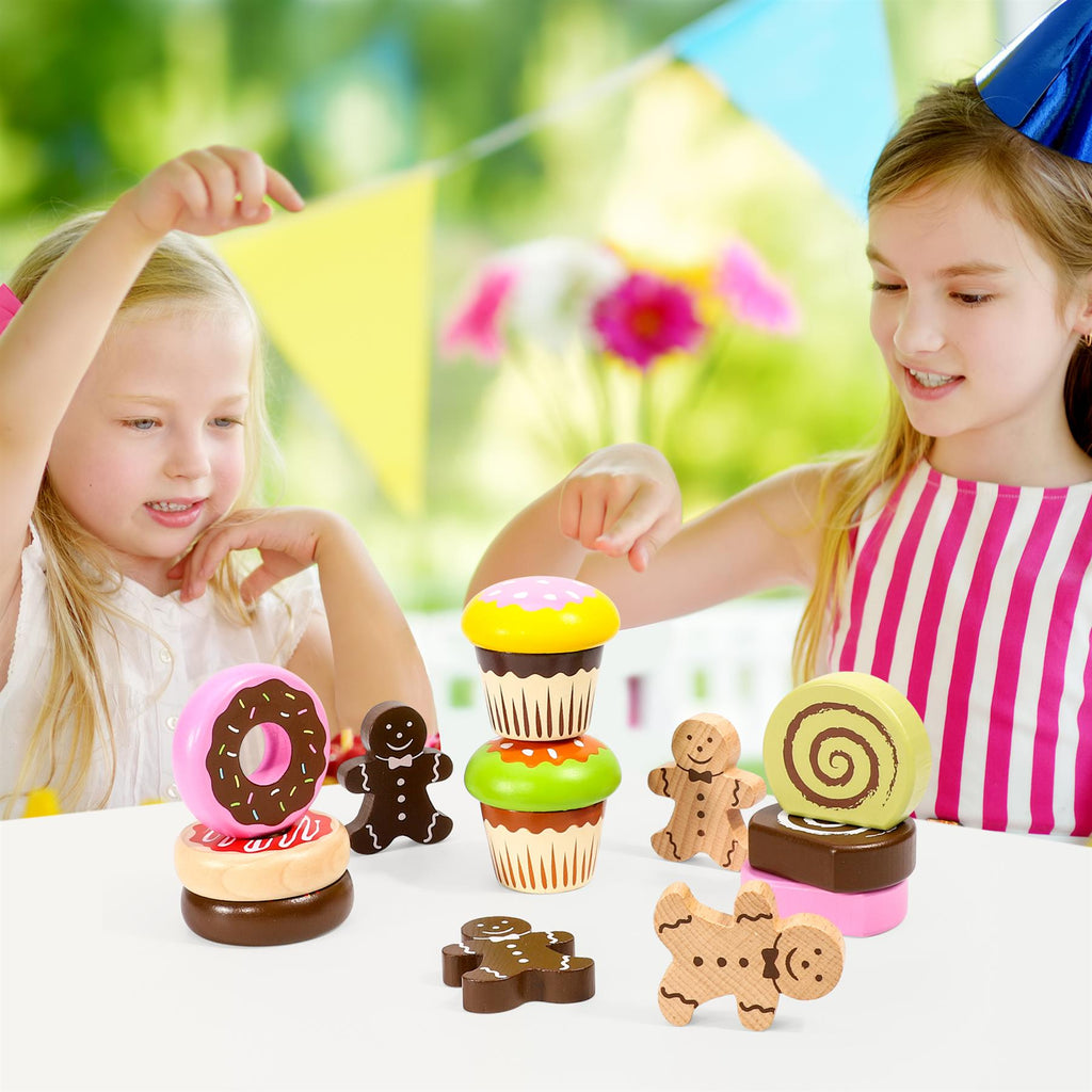 SOKA FunZone cake selection set featuring colorful toy cakes and accessories for imaginative play.