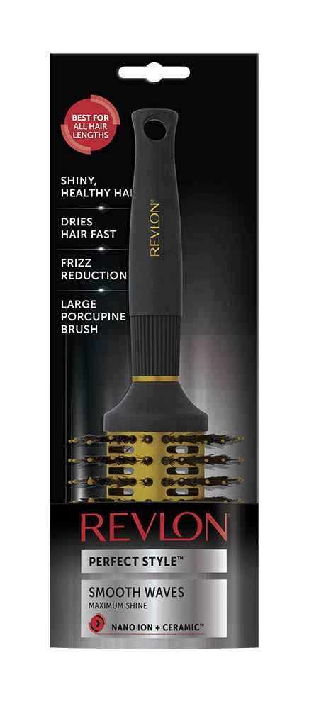 Ionic Ceramic Blow Dry Brush - Large Round Barrel for Smooth Waves