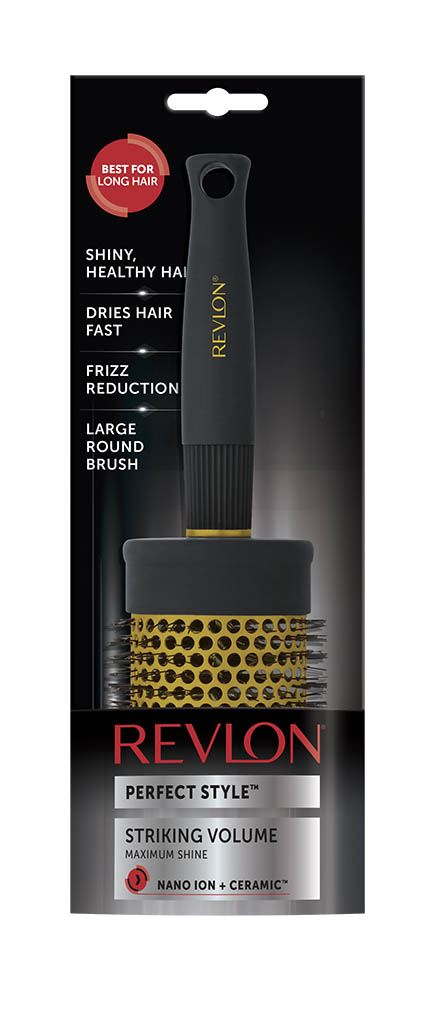 Ionic Ceramic Blow Dry Brush - Large Round Barrel for Volume