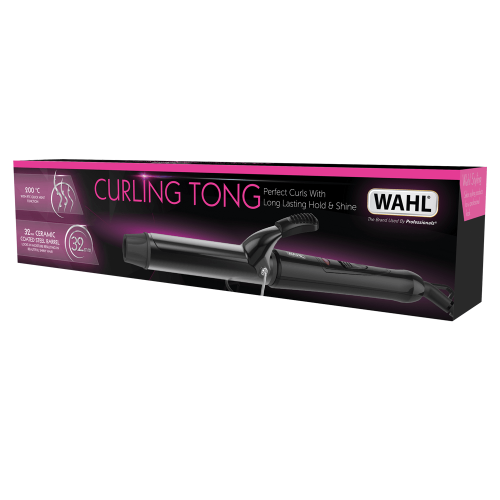 32mm Ceramic Curling Tong - 200°C with Swivel Cord