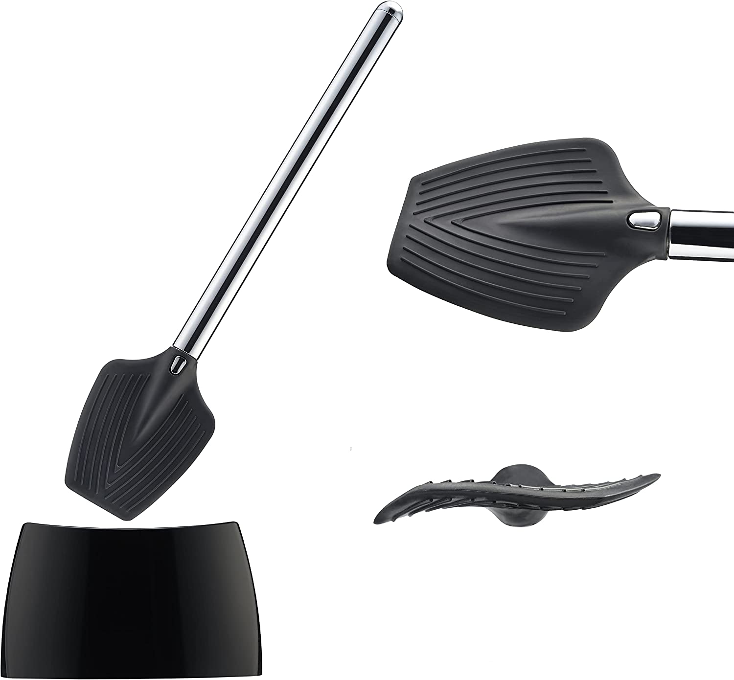 Bristle-Free Toilet Brush - Hygienic, Germ-Free Cleaning