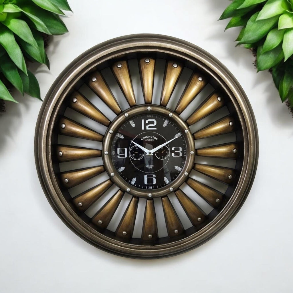 Wall Clock 63cm - Ray Design - Battery Operated