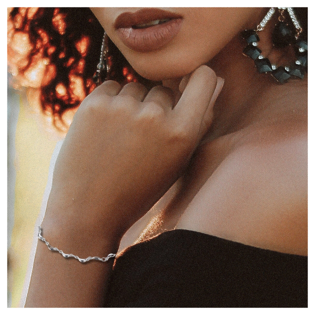 Silver Moon Bracelet