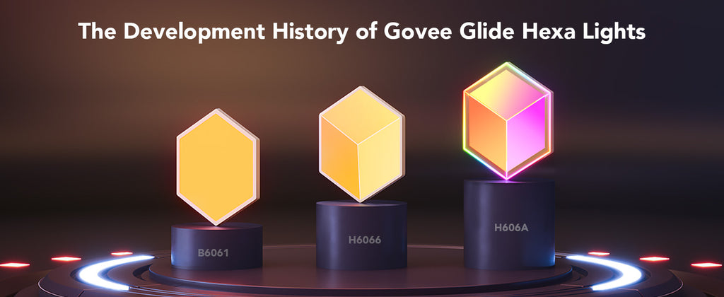 Govee Glide Hexagon LED Panels 7-Pack, 129 LEDs, Razer Chroma Sync