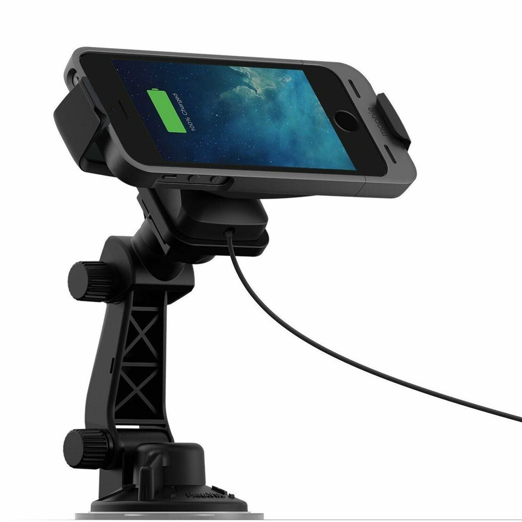 Car Charging Dock - Secure Mount with Power - iPhone 5/5s Compatible