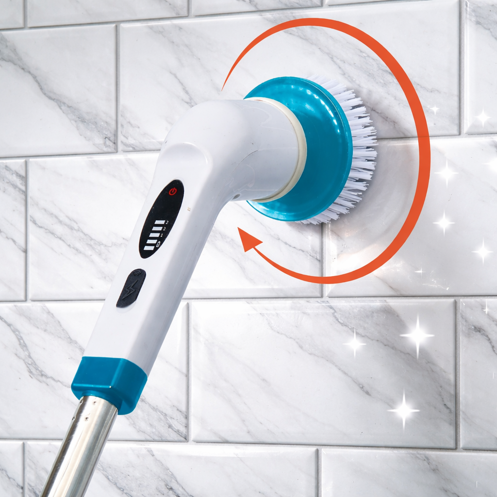 Cordless Rechargeable Scrubber - All-Purpose Cleaning Power