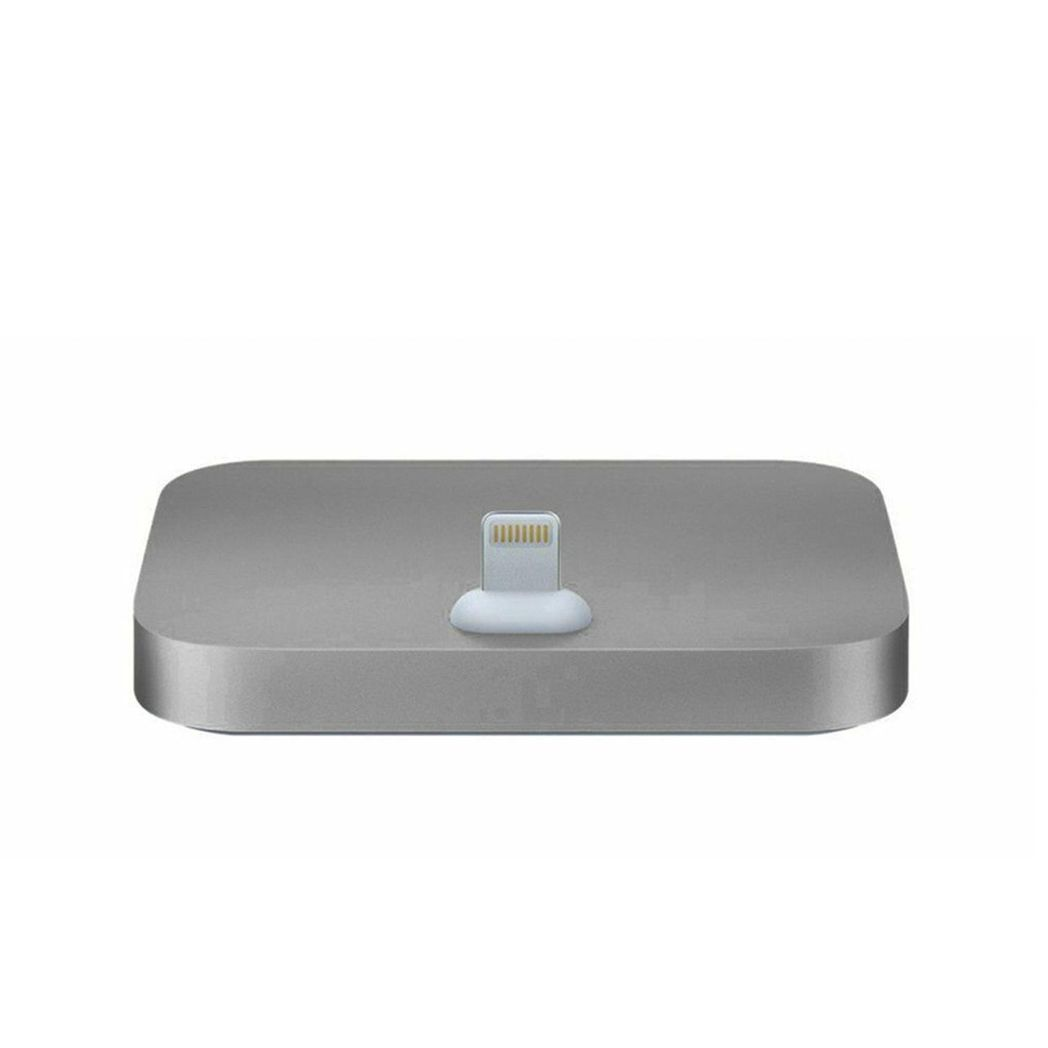 Aquarius Aluminium Phone Dock Compatible with Eight-Pin Devices, Space Grey