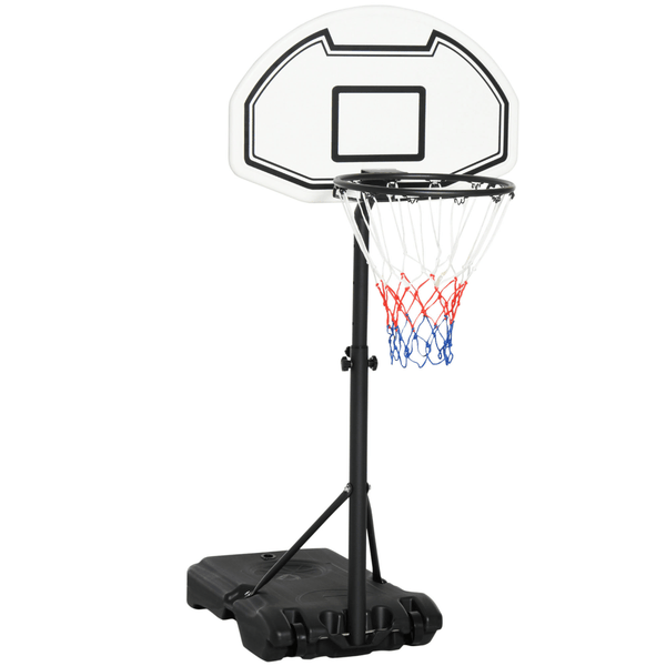 Basketball Stand 94 - 123cm Height Adjustable Hoop For Pool Side - AKGOmniShop