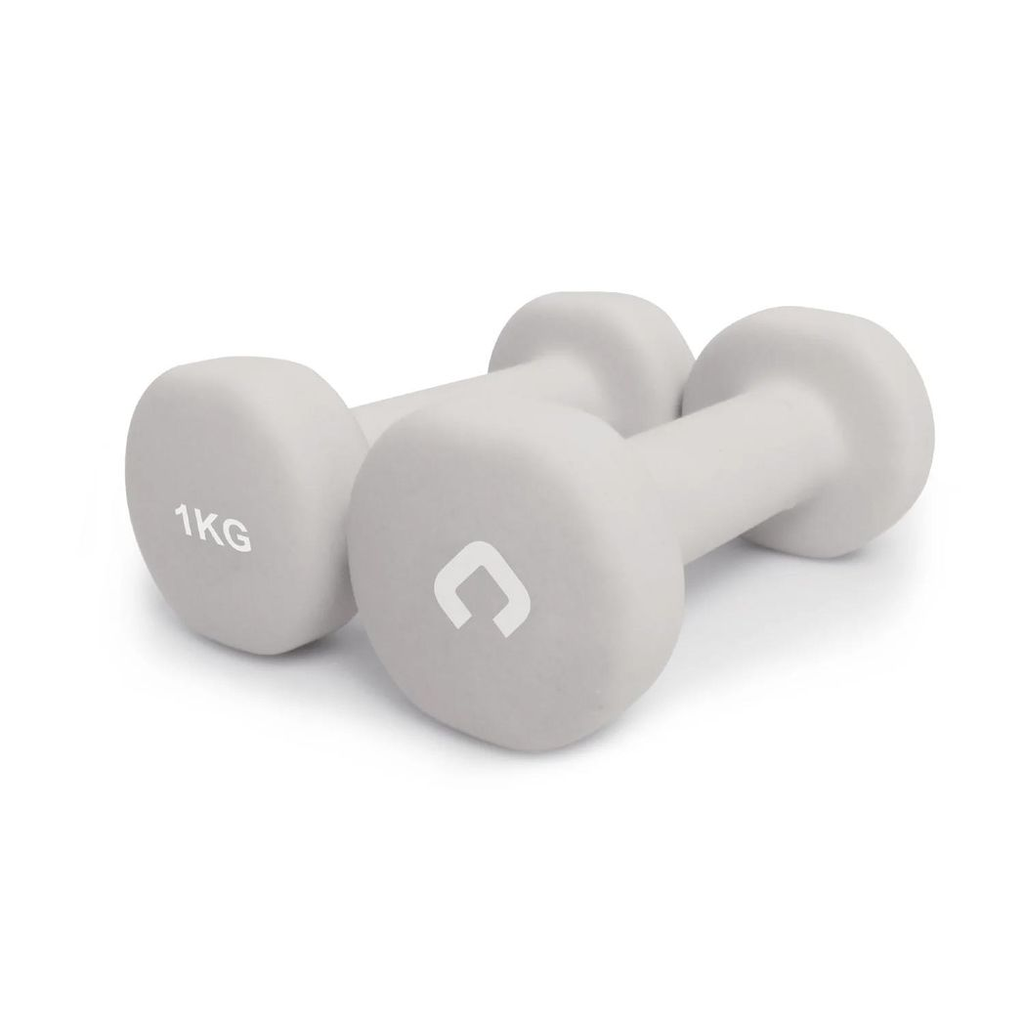 6KG dumbbell set by Gymcline with a robust design, ideal for beginners and cardio workouts in a home gym setting.