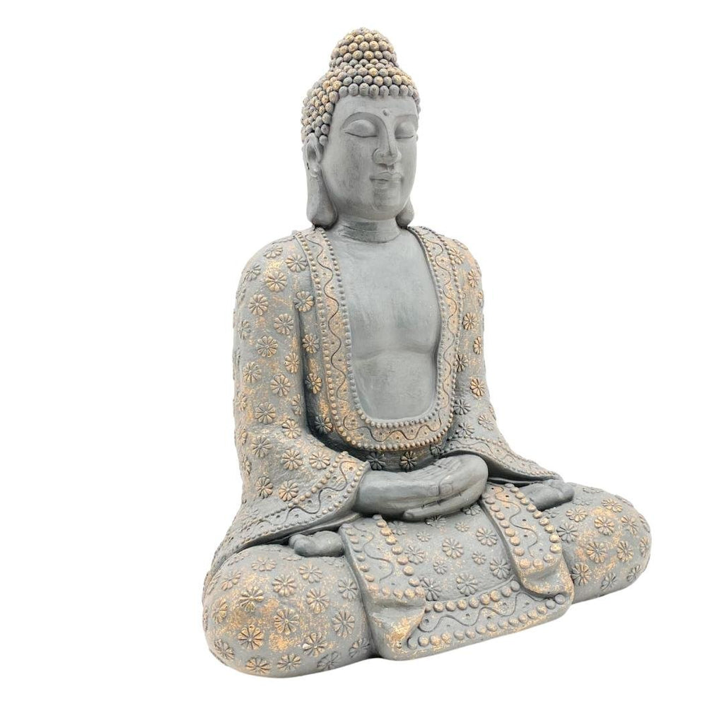 Buddha Statue 76x59cm - Decorative Garden & Home Ornament - AKGOmniShop