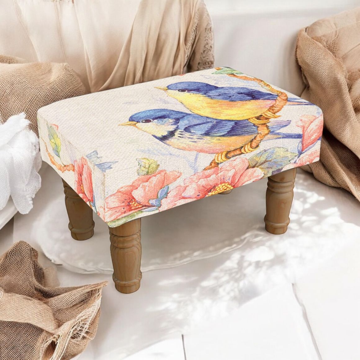 BIRD FOOTSTOOL