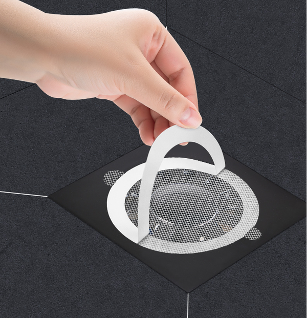 Disposable Shower Drain Hair Catchers - 25-Pack