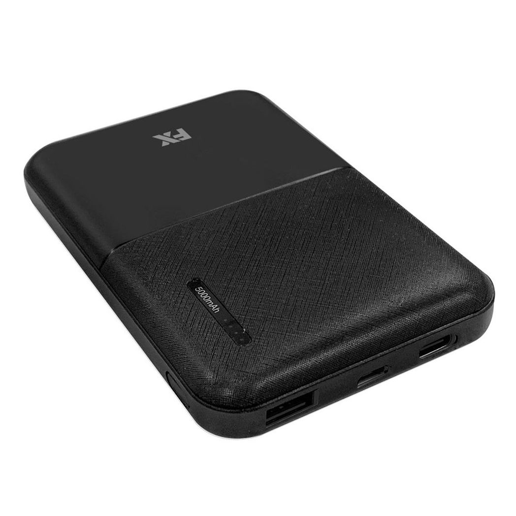 5000mAh Power Bank with Type-C Input - Portable Smartphone Charger