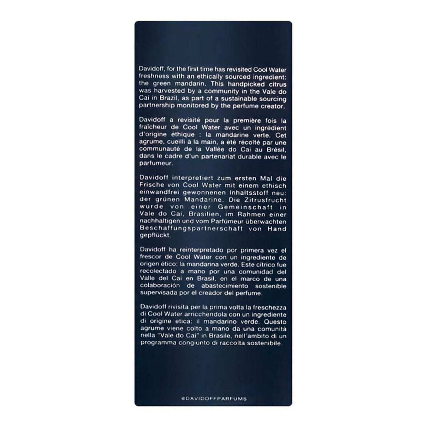 Davidoff Cool Water for Men Intense Eau De Parfum Spray 125ml - AKGOmniShop