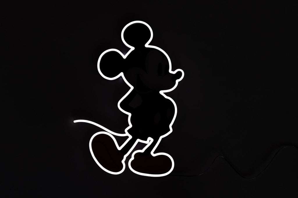 Disney Mickey Mouse Classic Full Body LED Neon Sign - 38.6×25.3cm - AKGOmniShop