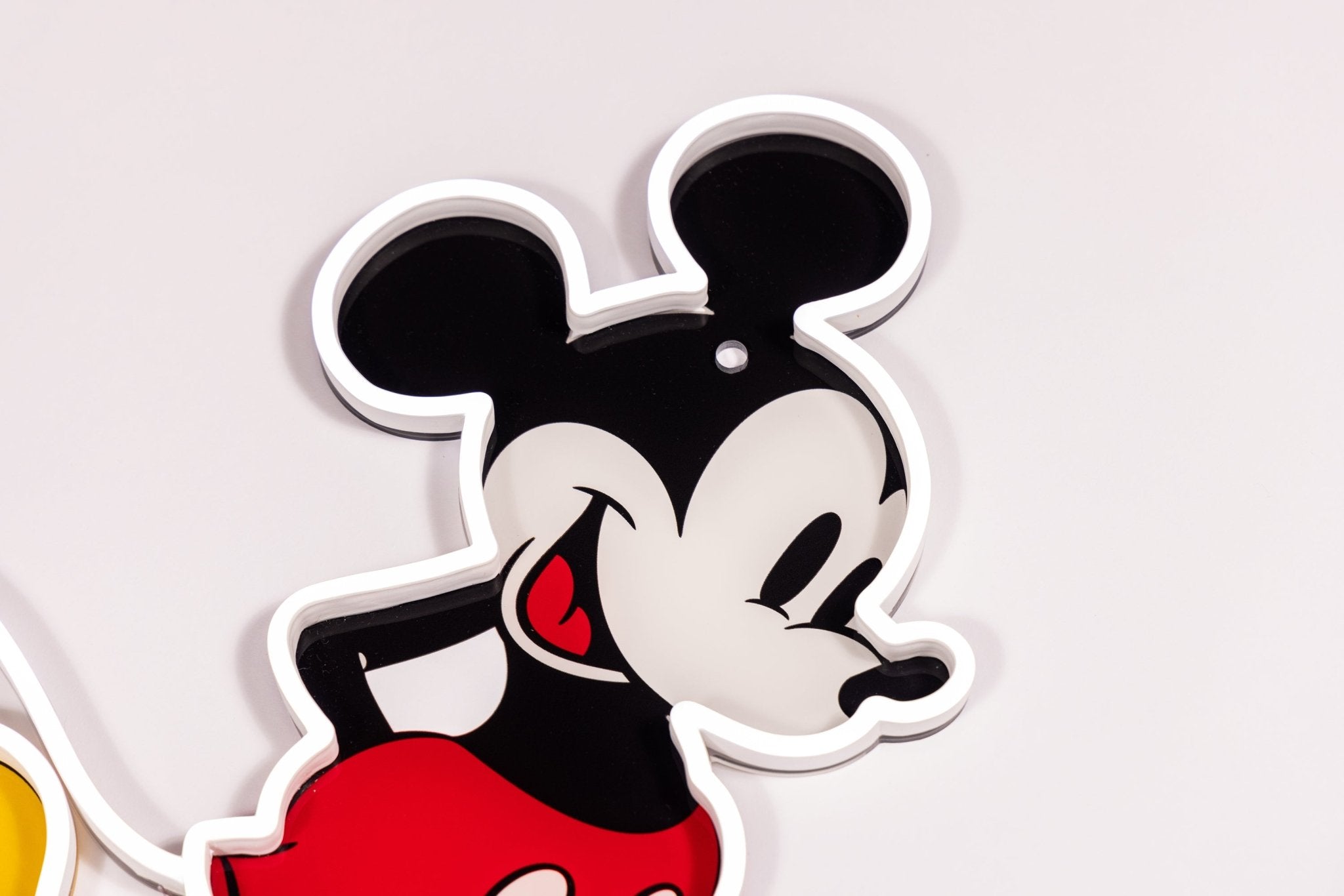 Disney Mickey Mouse Classic Full Body LED Neon Sign - 38.6×25.3cm - AKGOmniShop
