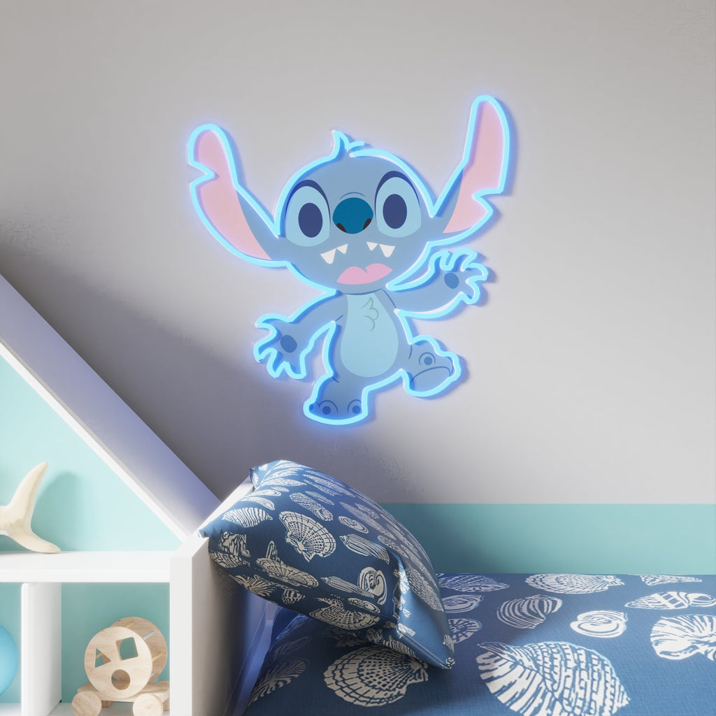 Disney Stitch Full Body LED Neon Sign - 37x38cm - AKGOmniShop