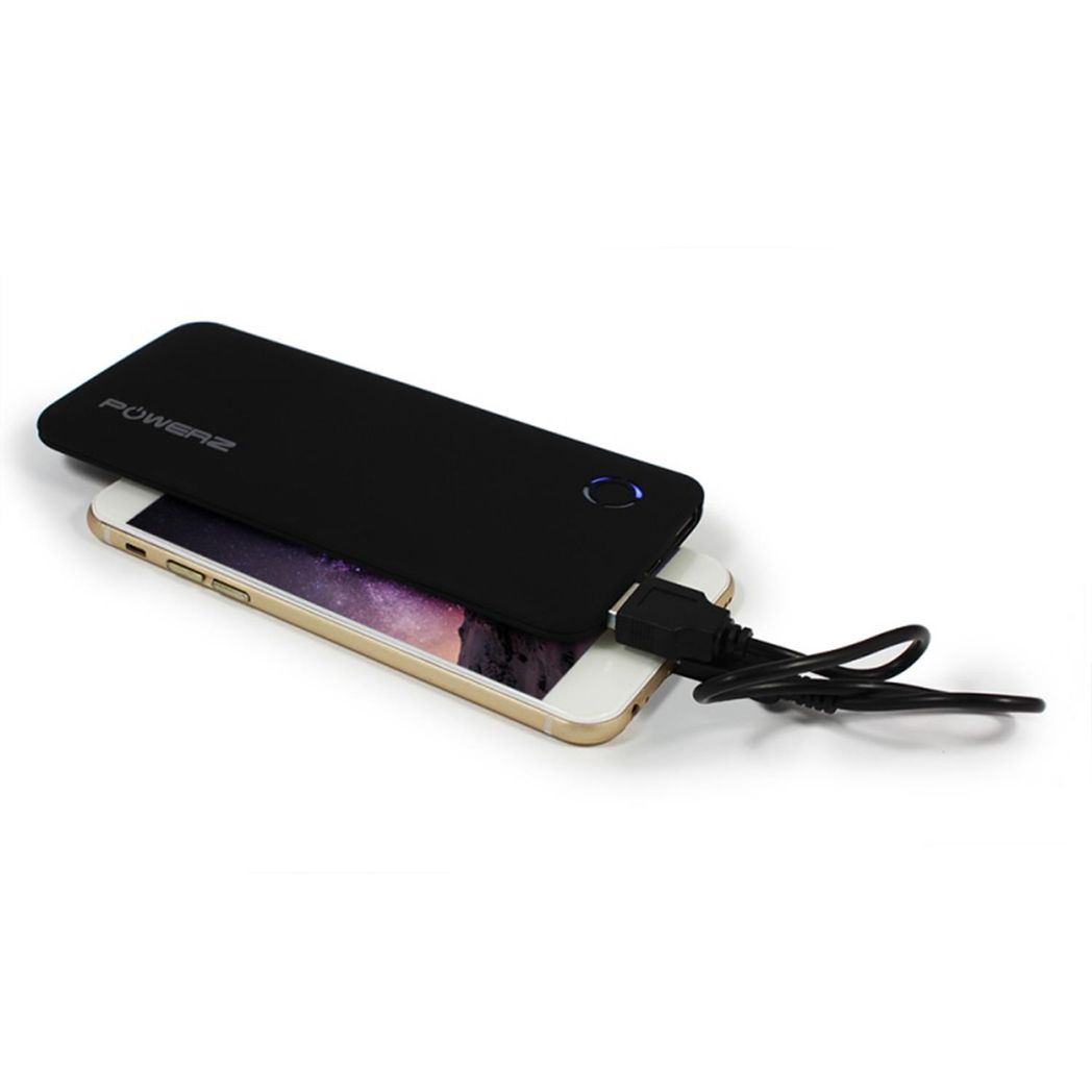 Aquarius Slim Fast Charging Powerbank 4000mAh with portable design and capacity indicator in sleek finish.