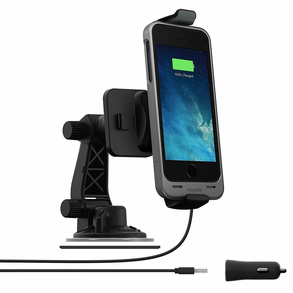 Car Charging Dock - Secure Mount with Power - iPhone 5/5s Compatible