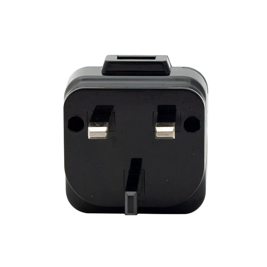 Black FX Factory USB mains charger 1A for USB and Micro USB devices, featuring a compact design and standard plug.