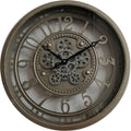 Gear Clock 46cm - Industrial Wall Clock - Battery Operated - AKGOmniShop