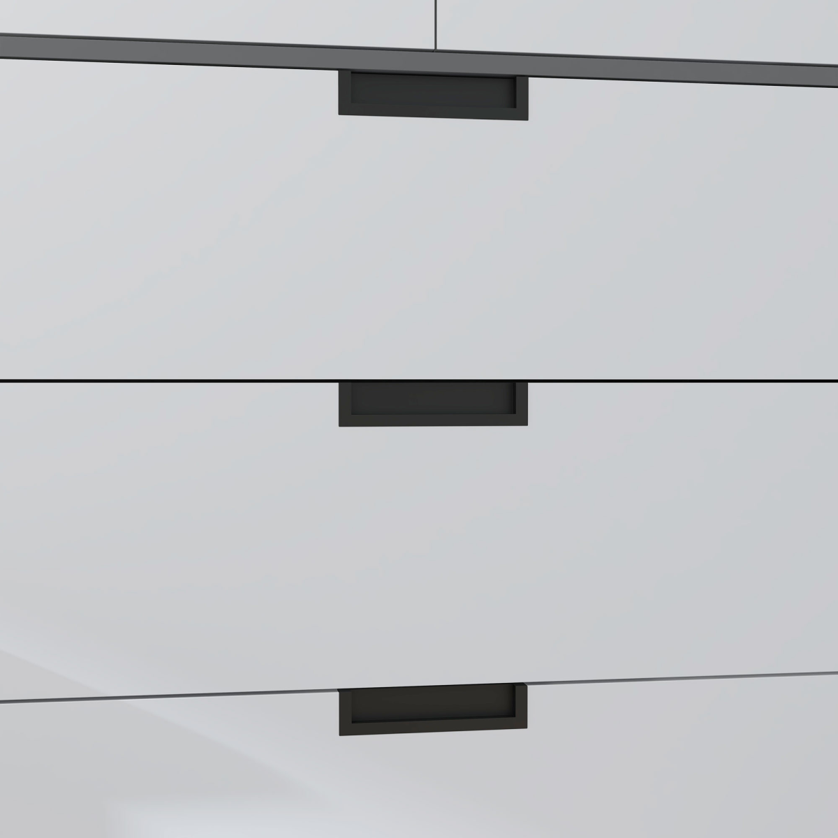 HOMCOM 2 Door Wardrobe Grey Wardrobe with 3 Drawer and Hanging Rod for Bedroom - AKGOmniShop