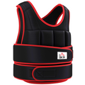 20KG adjustable weight vest by Unbranded, designed for running, gym training, and weight loss, shown from the front.